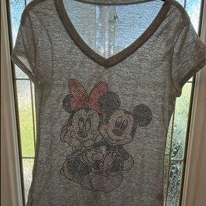 Disney Parks Women’s Small “Dazzled” Mickey & Minnie